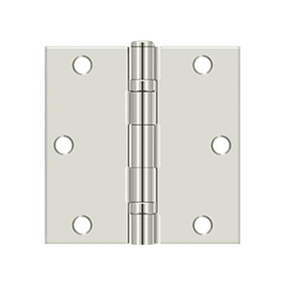 3-1/2'' x 3-1/2'' Square Hinge, Ball Bearing