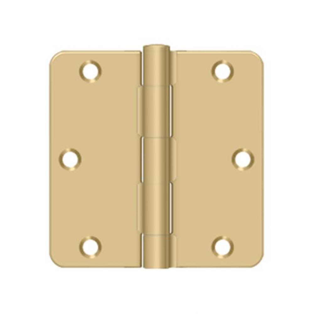 3-1/2'' x 3-1/2'' x 1/4'' Radius Hinge, Residential Thickness