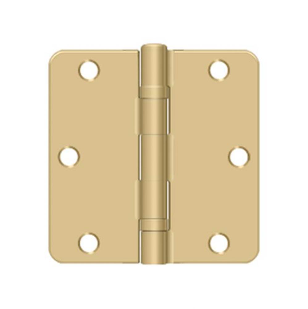 3-1/2'' x 3-1/2'' x 1/4'' Radius Hinge, Ball Bearing