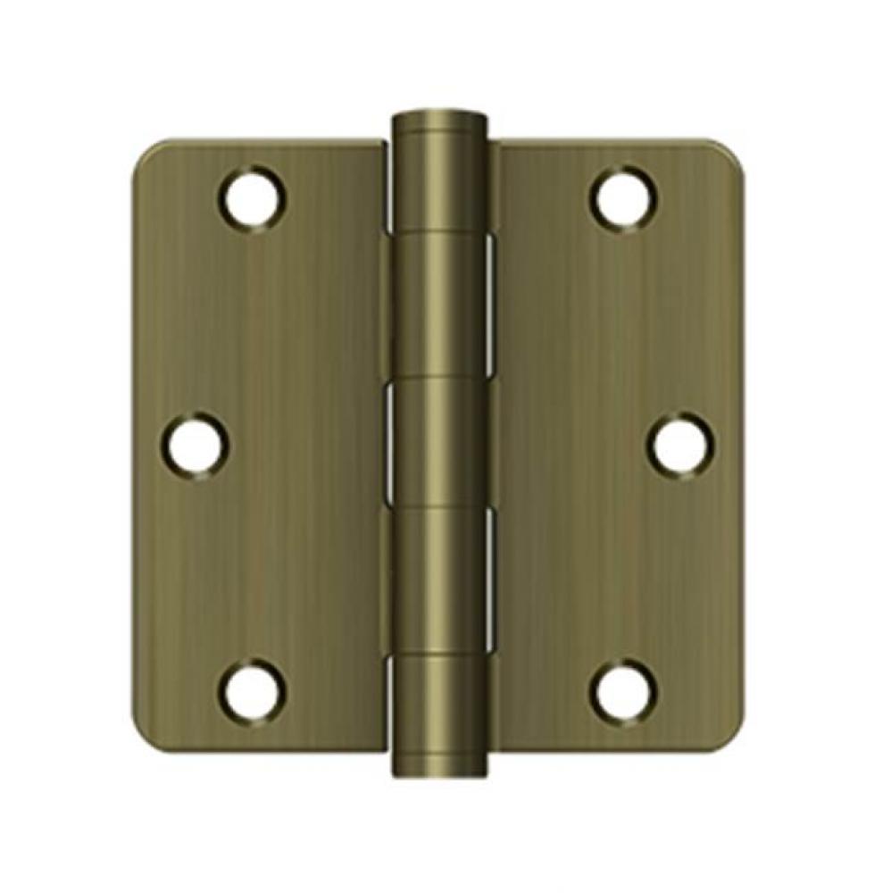 3-1/2'' x 3-1/2'' x 1/4'' Radius Hinge, HD
