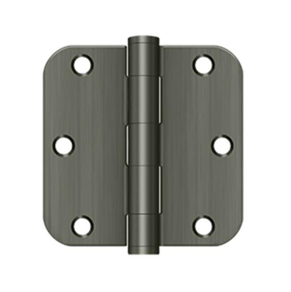 3-1/2'' x 3-1/2'' x 5/8'' Radius Hinge, HD