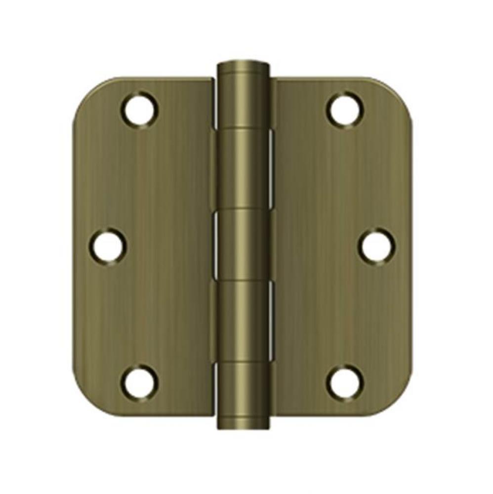 3-1/2'' x 3-1/2'' x 5/8'' Radius Hinge, HD