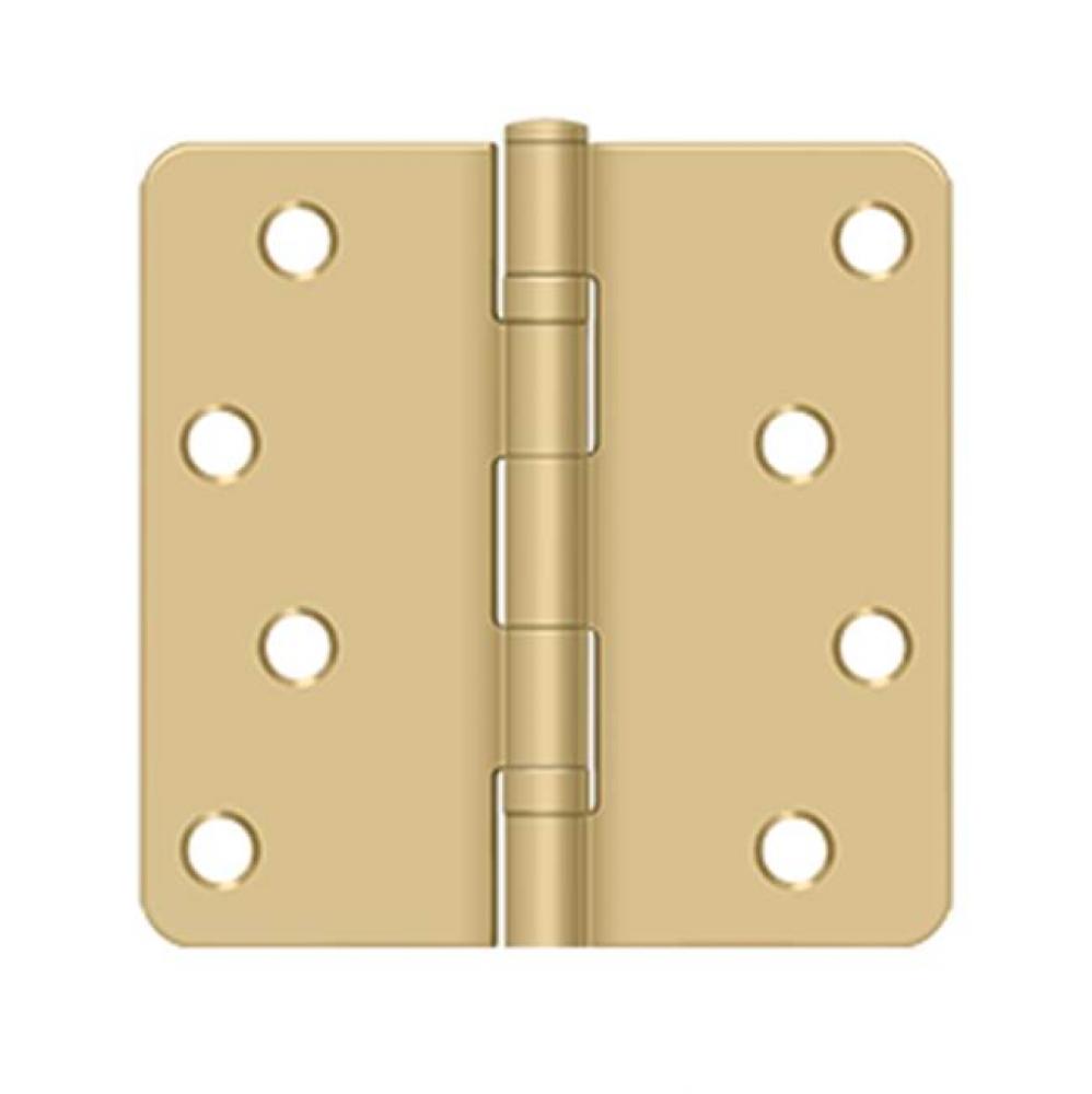 4'' x 4'' x 1/4'' Radius Hinge, Ball Bearings, Residential
