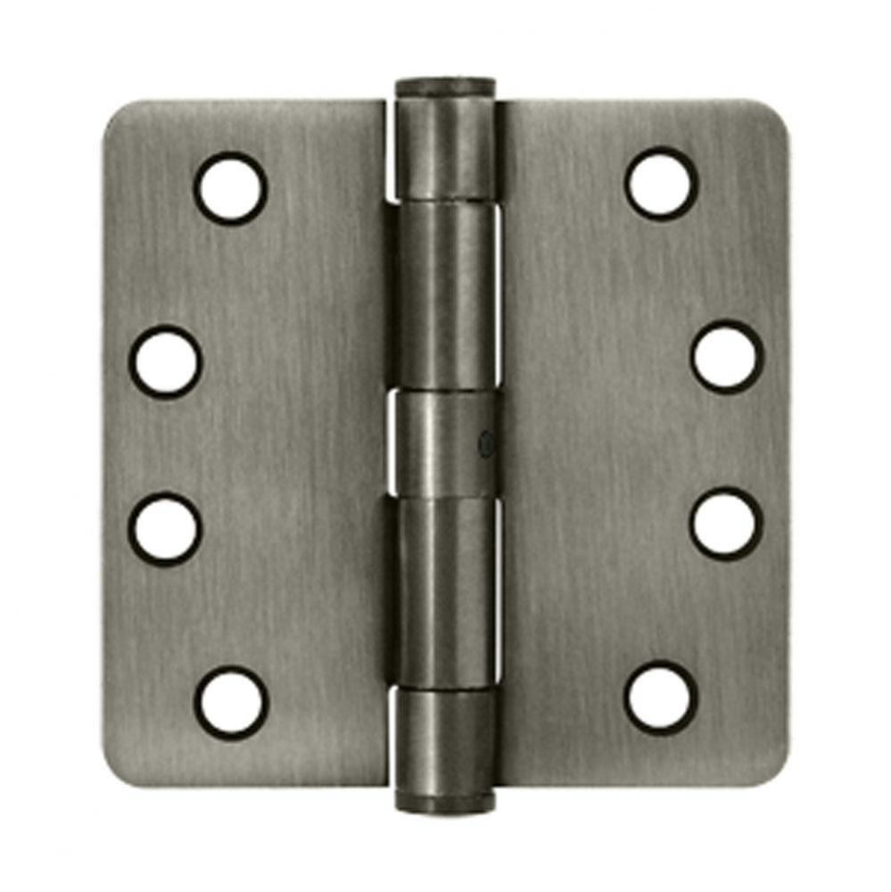 4'' x 4'' x 1/4'' Radius Hinge, HD