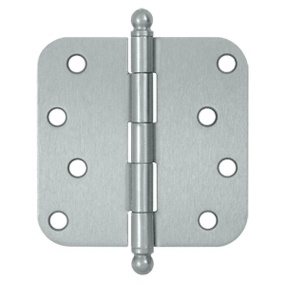 4'' x 4'' x 5/8'' Radius Hinge, w/ Ball Tips
