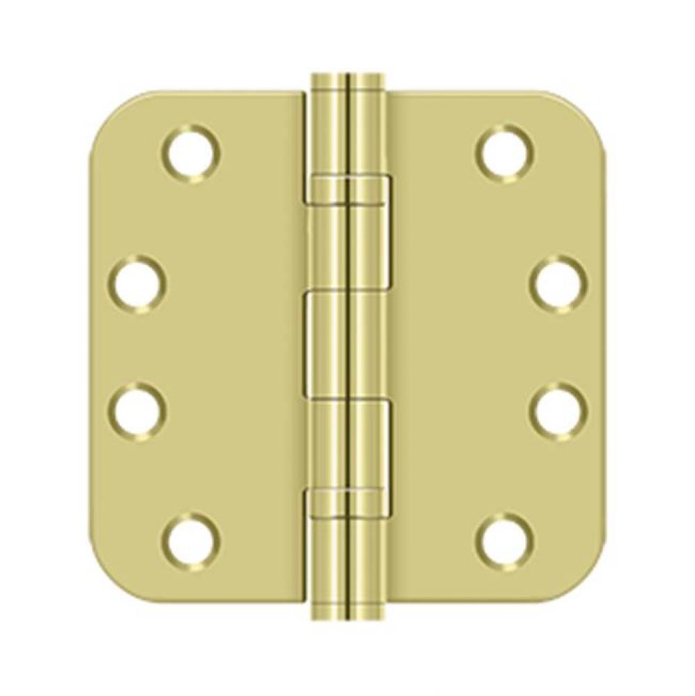 4''x 4''x 5/8'' Radius Hinge, HD, Ball Bearings