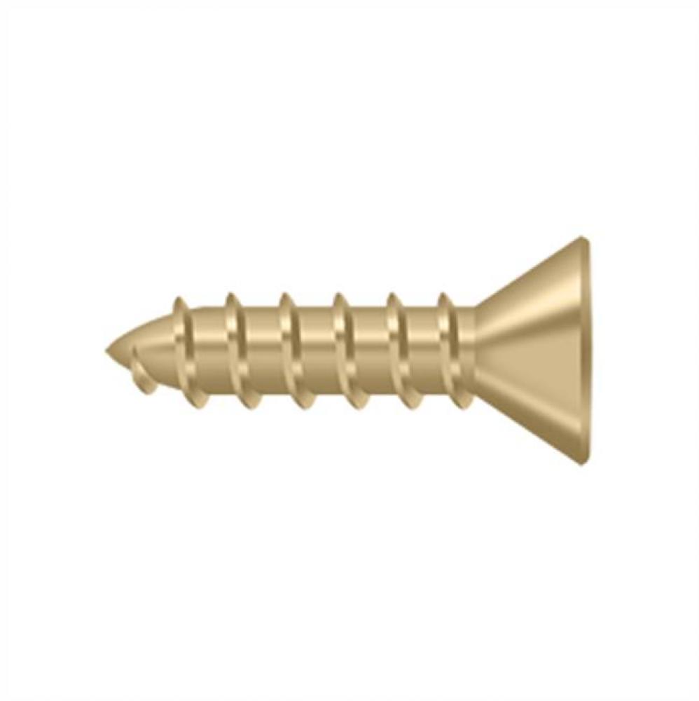 Wood Screw, Steel, No.10 x 3/4''