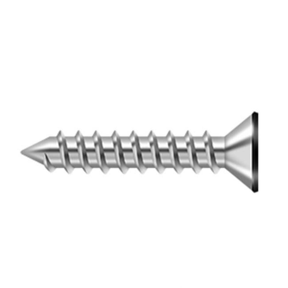 Wood Screw, Steel, No.12 x 1-1/4''