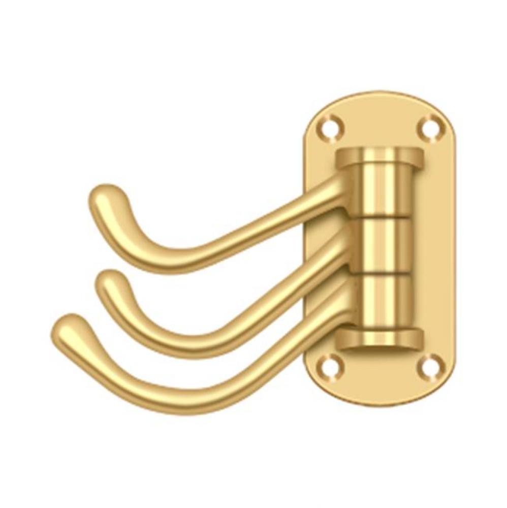 Triple Swivel Hook, Heavy Duty, 4'' Projection