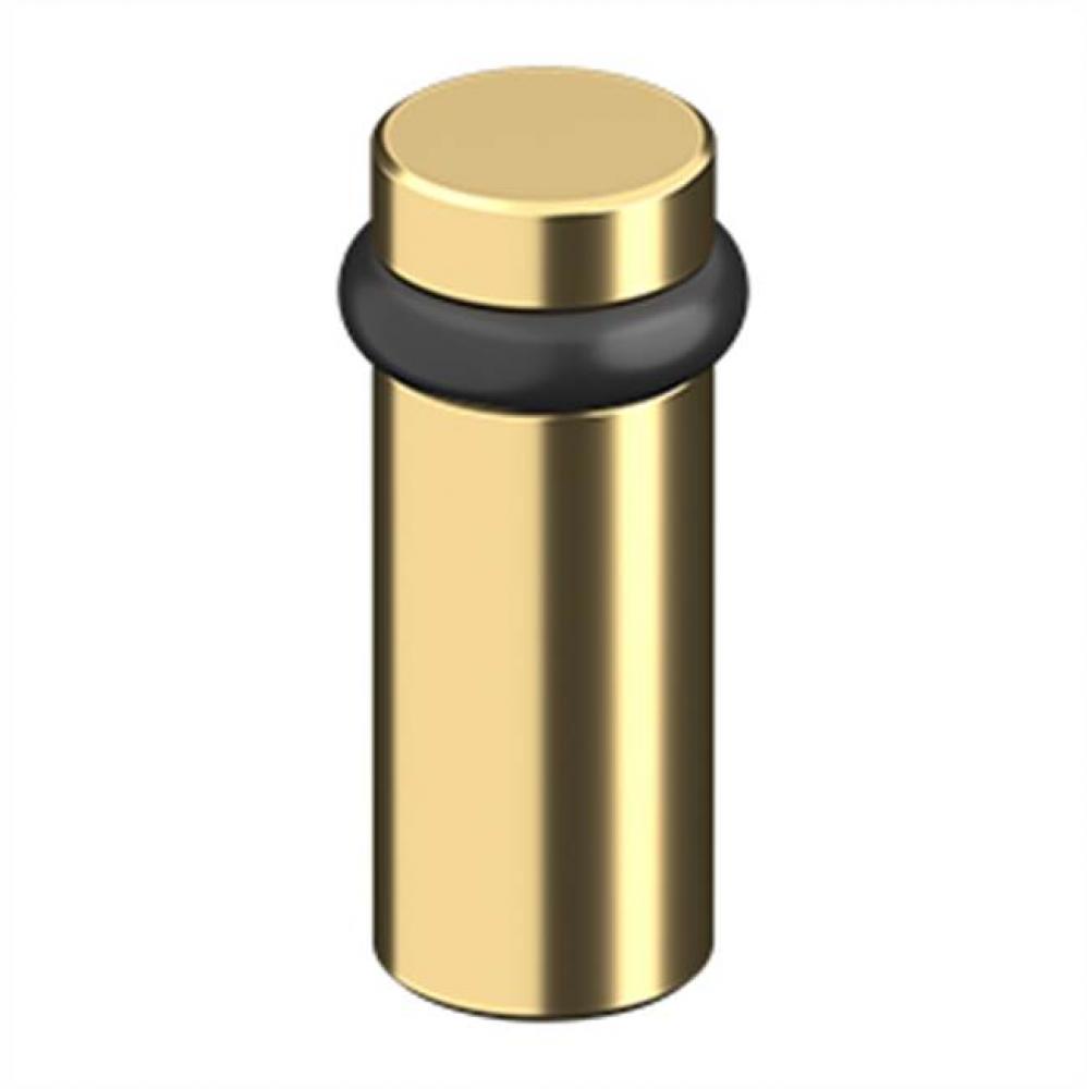 ROUND UNIVERSAL FLOOR BUMPER 3'', SOLID BRASS