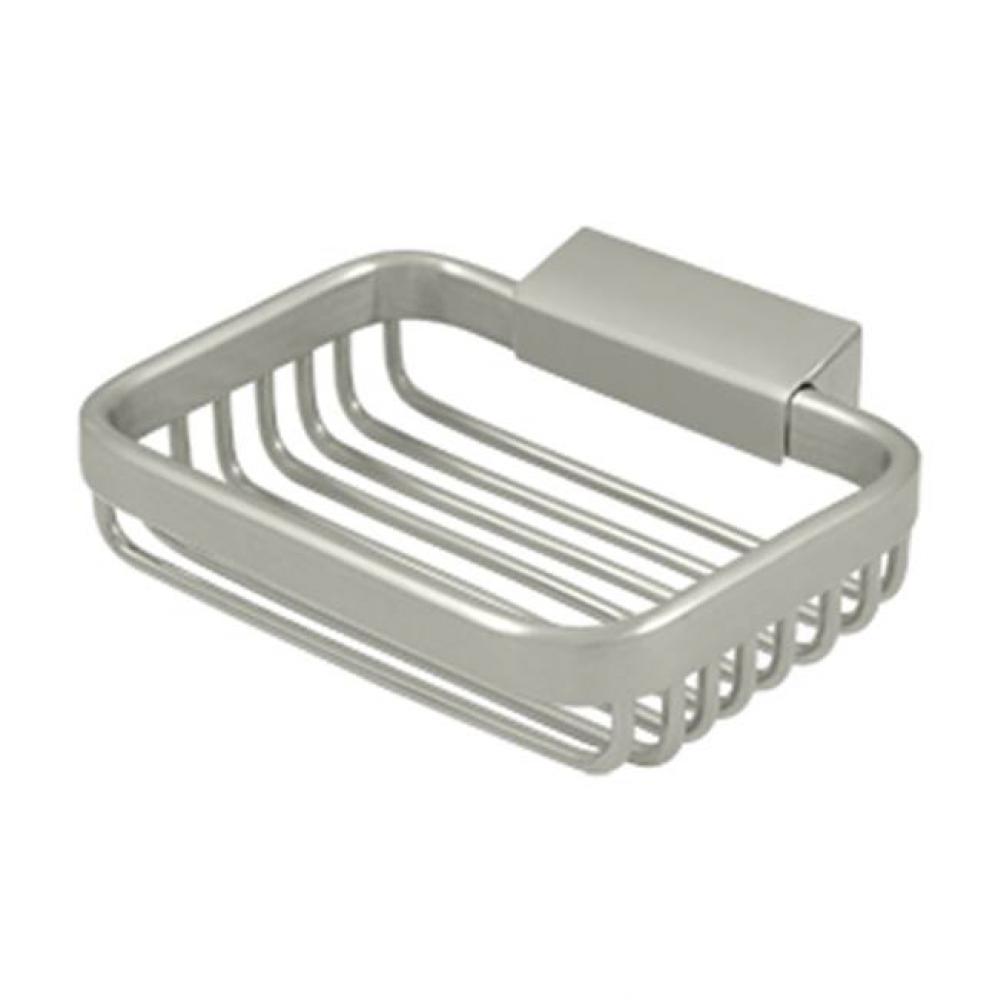 Wire Basket, 4-3/4'' Rectangular Soap Holder