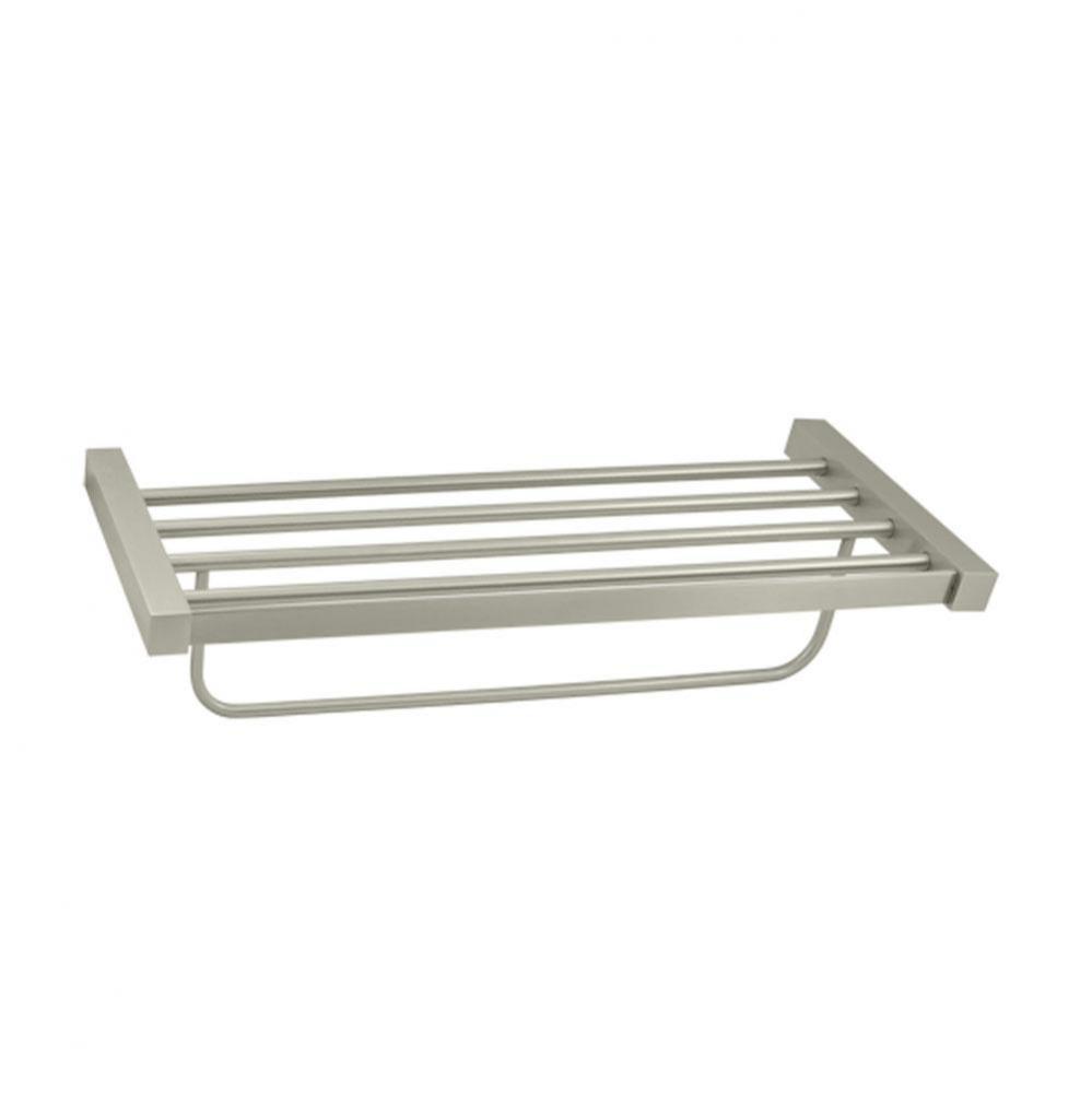 24'' Hotel Shelf W/Bracket Za Series, Satin Nickel