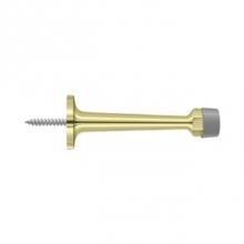 Deltana BDS30U3-UNL - 3-1/4'' Baseboard Door Bumper, Solid Brass