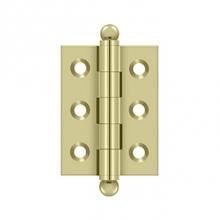 Deltana CH2015U3-UNL - 2'' x 1-1/2'' Hinge, w/ Ball Tips