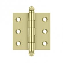 Deltana CH2020U3-UNL - 2'' x 2'' Hinge, w/ Ball Tips