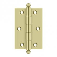 Deltana CH3020U3-UNL - 3'' x 2'' Hinge, w/ Ball Tips