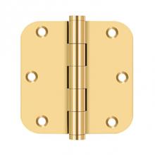 Deltana CSB35R5 - 3-1/2'' x 3-1/2'' x 5/8'' Radius Hinges