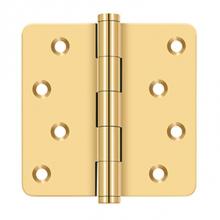 Deltana CSB44R4-RZ - 4'' x 4'' x 1/4'' Radius Hinges / Zig-Zag