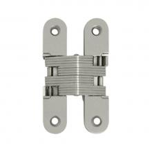 Deltana DCH216U15 - Concealed Hinge Sldb Blades 1 X 4 5/8, Satin Nickel