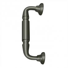 Deltana DP2576U15A - Door Pull w/ Rosette, 8''
