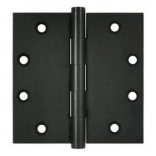 Deltana DSB4510BD - Sld Brass Hinge 4.5 X 4.5 Brnz Dark Finish