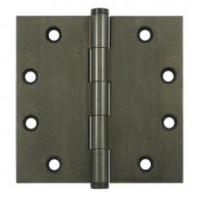 Deltana DSB4510WD - Sld Brass Hinge 4.5 X 4.5 White Brnz Dark Finish