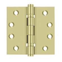 Deltana DSB4B3-UNL - 4'' x 4'' Square Hinges, Ball Bearings