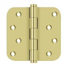 Deltana DSB4R53-RZ - 4'' x 4'' x 5/8'' Radius Hinge / Zig-Zag