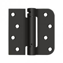 Deltana DSH4SR510B-RH - 4'' x 4'' x 5/8'' x SQ Spring Hinge, UL Listed