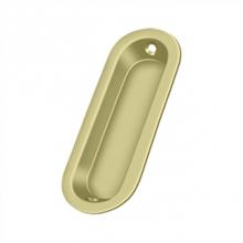 Deltana FP223U3-UNL - Flush Pull, Oblong, 3-1/2'' x 1-1/4'' x 3/8''