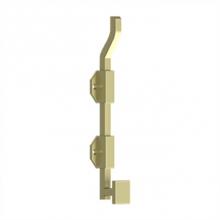 Deltana FPGM103-UNL - 10'' Modern Offset Surface Bolt, HD, Solid Brass