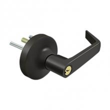 Deltana LTED80LS-10B - Lever Trim For Exit Device 80 Entry Function