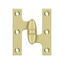 Deltana OK3025B3UNL-R - 3'' x 2-1/2'' Hinge