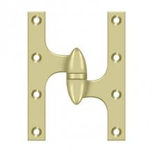 Deltana OK6045B3UNL-R - 6'' x 4-1/2'' Hinge