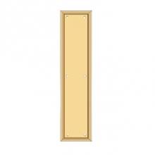Deltana PP2280CR003 - Framed Push Plate, HD, 3 1/2'' x 15''