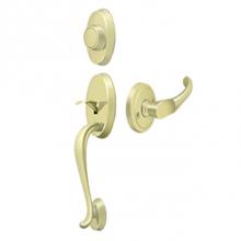 Deltana PRRHDCHU3 - Riversdale Handleset with Chapelton Lever Dummy