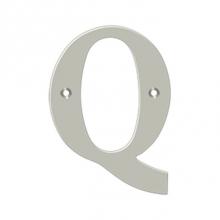 Deltana RL4Q-15 - 4'' Residential Letter Q