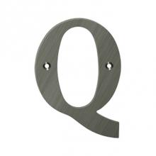 Deltana RL4Q-15A - 4'' Residential Letter Q