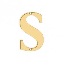 Deltana RL4S-CR003 - 4'' Residential Letter S