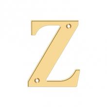 Deltana RL4Z-CR003 - 4'' Residential Letter Z
