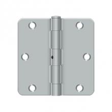 Deltana S35R4N26D - 3-1/2'' x 3-1/2'' x 1/4'' Radius Hinge, Residential Thickness