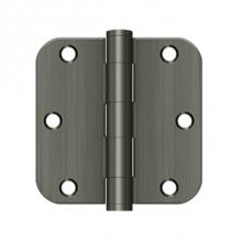 Deltana S35R5HD15A - 3-1/2'' x 3-1/2'' x 5/8'' Radius Hinge, HD