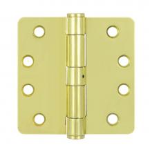 Deltana S44R4HDN3 - 4'' x 4'' x 1/4'' Radius Hinge, HD