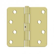 Deltana S44R4N3 - 4'' x 4'' x 1/4'' Radius Hinge, Residential