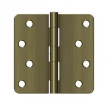 Deltana S44R4N5 - 4'' x 4'' x 1/4'' Radius Hinge, Residential