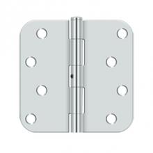 Deltana S44R5N26 - 4''x 4''x 5/8'' Radius Hinge