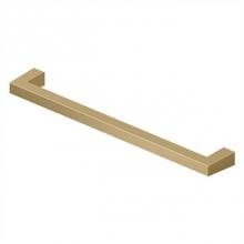 Deltana SBP80U4 - Modern Square Bar Pull, 8'', HD, Solid Brass