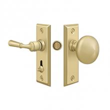 Deltana SDLS480U3-UNL - Storm Door Latch, Rectangular, Tubular Lock
