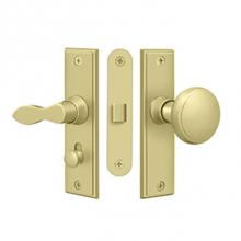Deltana SDML334U3 - Storm Door Latch, Square, Mortise Lock