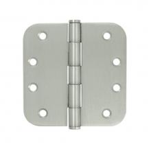 Deltana SS44R5U32D-R - 4'' x 4'' x 5/8'' Radius Hinge, Residential